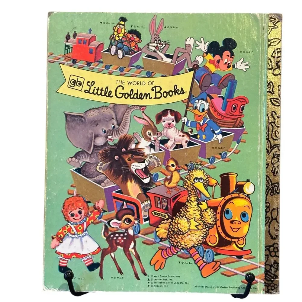VTG 1978 14th Print, Winnie-the-Pooh Gopher, AA Milne, Disney, Little Golden, HC